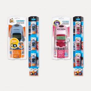 DYMO® Blisterverpackung & Clipstrip – Mockup einer neuen Verpackung & eines neuen Clipstrips auf Basis bestehender Produktbilder