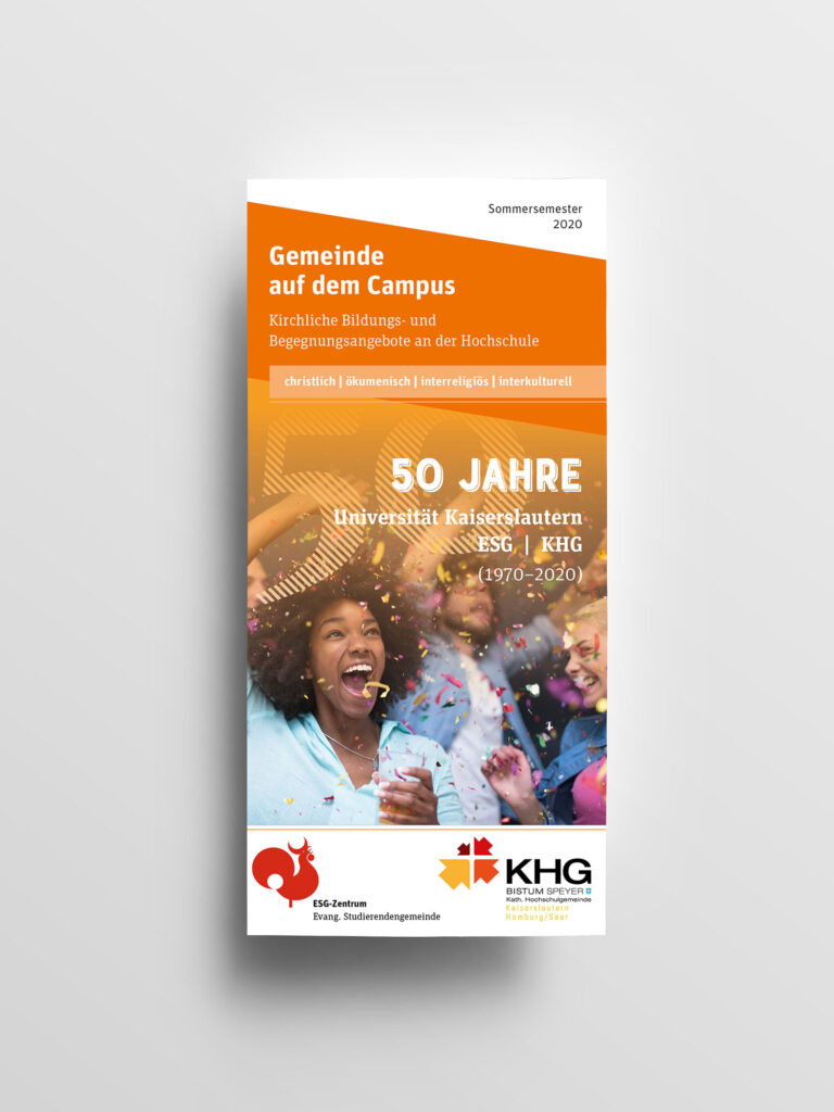 Cover des ESG Flyers für das SS2020