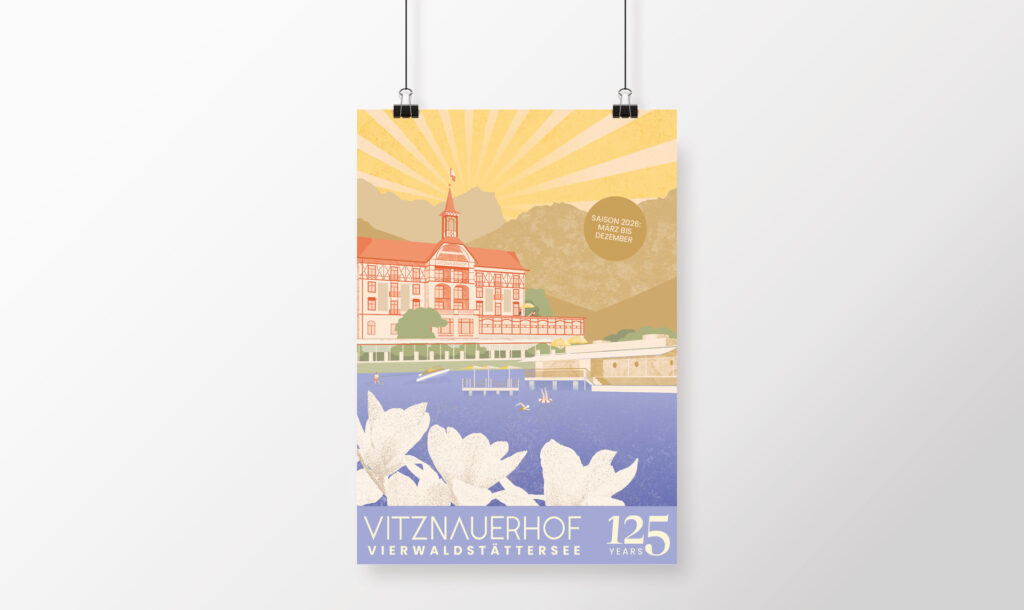 Eventkalender des Vitznauerhof zum 125-jährigen Jubiläum 2026 (Cover).