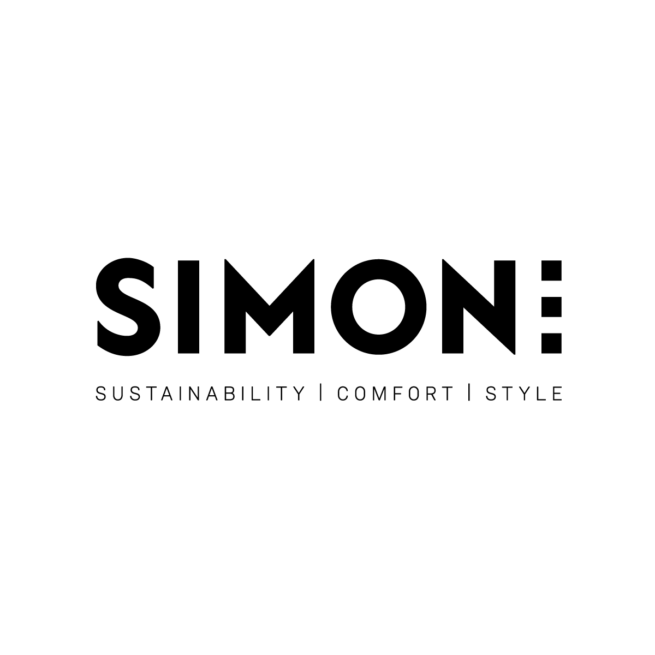 SIMONe Logo – Sustainability, Comfort, Style