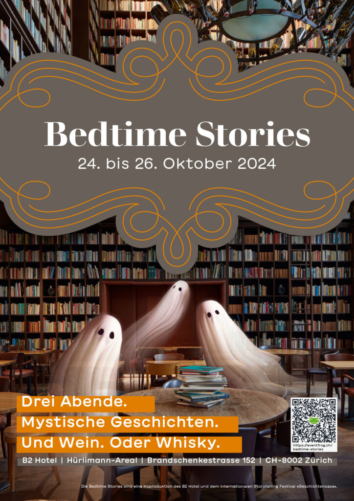 Plakat für BedtimeStories 2024: Mystische Geschichten